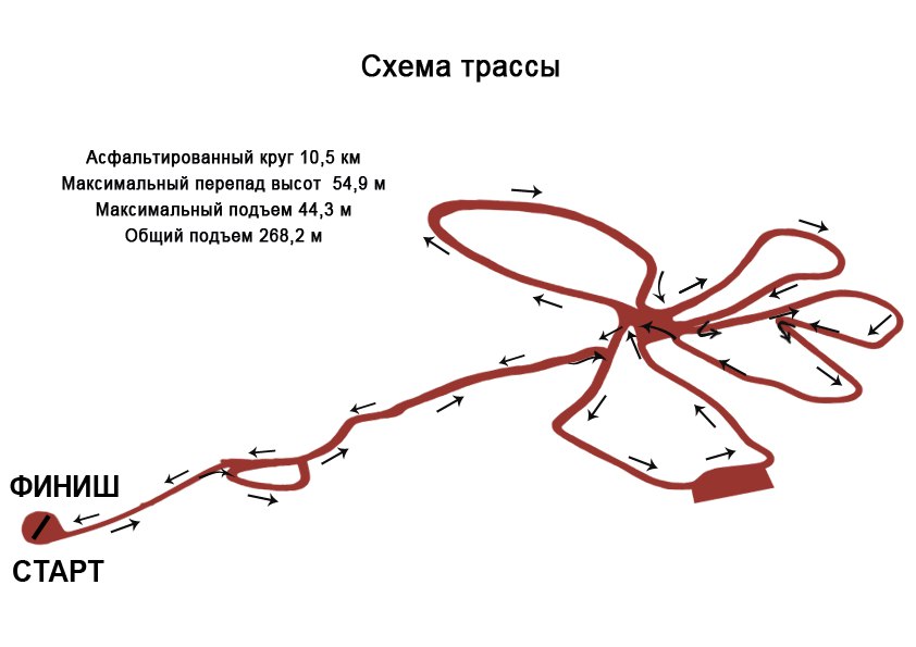 Схема питания на полумарафоне